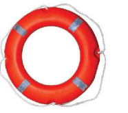 LIFE BUDY RING WITH REFLECTIVE-2.5 KG-MLU