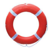 LIFE BUDY RING WITH REFLECTIVE-4.3 KG-TDL