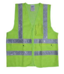 safety equipments & cloathing - Reflective Fabric Vest from SKANDA INTERNATIONAL FZ LLE