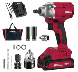 iBELL Cordless Impact Wrench Suppliers  from ADAMS TOOL HOUSE