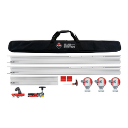 Rubi 23999 Slim Cutter G2 - Manual Tile Cutter with Carry Bag, for 3-10mm Thick Porcelain Tiles, 360cm Cutting