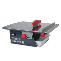 Rubi 45915 ND-200 220V Portable Electric Tile Cutter, for Ceramic Tiles, Finishings and Renovations, includes CEV-PRO 200mm Diamond Blade