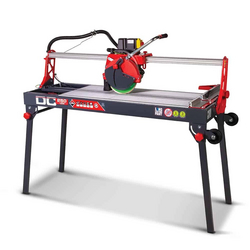 Rubi 55941 DC-250-1200 220V Electric Tile Cutter, for Glazed, Stoneware, Ceramic and Porcelain Tiles, 120cm Cutting Length, with Plunge Effect