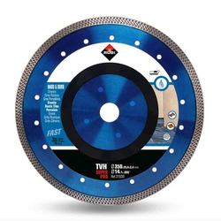 Rubi 31939 TVH-350-SUPERPRO 14 In. Continuous Diamond Saw Blade (350mm) - for Granite, Rustic Tiles, Clinker, Quartzite, Porcelain Tiles and Slate Cutting from ADEX INTL
