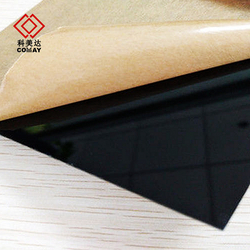 COMAY Black New Building Material Cast Acrylic Sheet for Signs and advertising