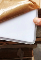 COMAY High quality Strong surface hardness 3.8mm thick white acrylic sheet