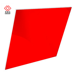COMAY High Quality 12mm Red Acrylic Sheet with Base