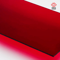 COMAY High Quality 12mm Red Acrylic Sheet with Base