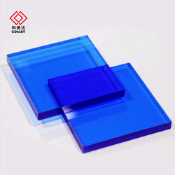  COMAY 8mm Blue Eco Friendly Acrylic Plastic Sheet Acrylic Sheet Laser Cutting