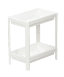Tokyo 2-tier multi-purpose storage shelf