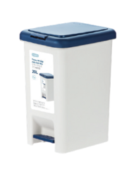 Kawa rectangular pedal bin 20 L