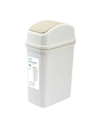 Kawa flip lid waste bin 10 L