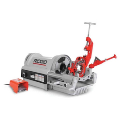 Ridgid 26092 1224 - 120VPipe Threading Machine, 1/2-4 In. NPT, 36/12 RPM, 1.5HP Single Phase Induction Motor, Hammer-Type Chuck, 2-Speed