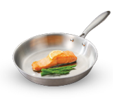 Omi Gourmet Tri-ply  stainless steel frying pan