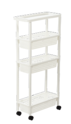 Tokyo rolling storage shelf