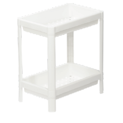 Tokyo 2-tier multi purpose storage shelf