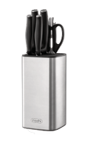  Sakai Plain kitchen knife set  with block
