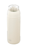 Fuji Leaf Thermal Water Bottle Ivory