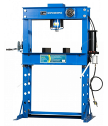 45 TON Air shop press with air foot pedal valve N3645AL NORDBERG from ADEX INTL