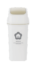 Hiro flip lid waste bin 15 L