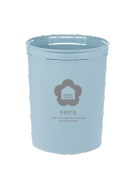 Hiro round wastepaper bin 5 L