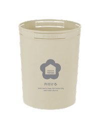 Hiro round wastepaper bin 15 L