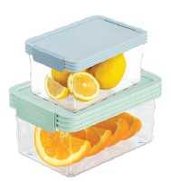 Set of 2 Hokkaido triton rectangular container 1000 - 2000ml