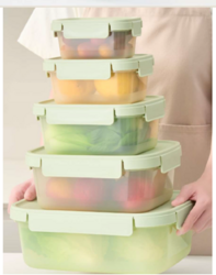 Hokkaido food storage box with a snap-on lid