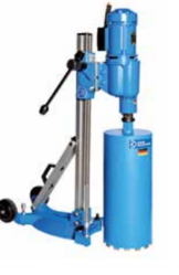 Core Drilling Machine with KDS250 Drill Rig and DK26 Drilling Motor from ADAMS TOOL HOUSE