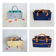 Felt diaper bag