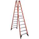 16ft Reach Height Fiberglass Platform Ladder 10ft Type IA PT7410