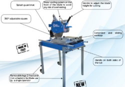 Kern-Deudiam TS350 – Masonry Saw with Sliding Working Table