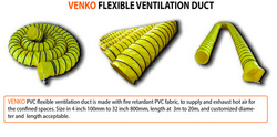 INDUSTRIAL PORTABLE VENTILATION FANS & HOSE DUCT