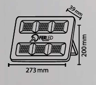 SLIM LED PROJEKTOR 100W from SKANDA INTERNATIONAL FZ LLE