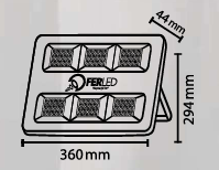 SLIM LED PROJEKTOR 150W from SKANDA INTERNATIONAL FZ LLE