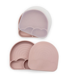 Silicone Rainbow Dinner Plate