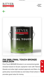 Bronze Emulsion Budget House Paint  from GOODS EXIM INTERNATIONAL