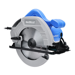 Gazelle GW7030 220V 7 In. High Power Circular Saw (185mm), 1500W, Double Handle, 5300 rpm