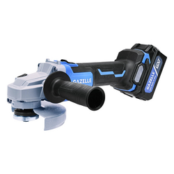 Gazelle GC2038 20V 5 In. Cordless Angle Grinder (125mm), Brushless Motor, with 2 x 5.0Ah Li-Ion Batteries
