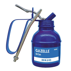 Gazelle G80280 200ml Brass Pump Oil Can (6 Oz.) with Rigid Spout from ADEX INTL