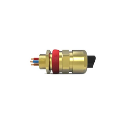 Hawke ICG/653/UNIV Series Brass Brass Cable Gland, M50 Thread, 36mm Min, 52.6mm Max, IP66, IP67, IP68