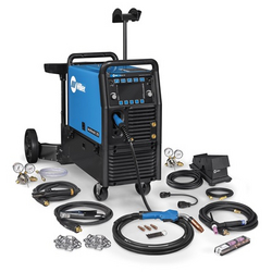 Multimatic® 255 Multiprocess Welder w/ EZ-Latch™ Dual Cylinder Running Gear & TIG Kit - 208-575V from ADEX INTL