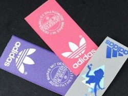 Full Colored Printed Satin Label from JUNMAY LABEL MFG. CORP