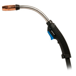  MILLER  Bernard® BTB MIG Gun, O Series Curved Handle, 500A, 15 ft., Long 60° Rotatable Neck, Centerfire™, 1/16 in. from ADEX INTL