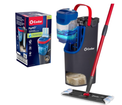 O-Cedar H2prO Flat Mop System | Quick Cleaning Tool | Clean with Clean Water | Machine Washable Reusable Microfiber Mop Pad | Safe on Wood Floors, Vinyl, Tile, Baseboards, Walls from SKANDA INTERNATIONAL FZ LLE