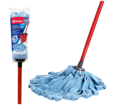 O-Cedar Microfiber Cloth Wet Mop,Blue/Red from SKANDA INTERNATIONAL FZ LLE
