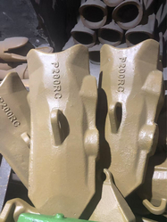 Komatsu excavator bucket teeth P020TL, P025TL, P030TL, P040TL, P050TL, P070TL, P085TL, P0120TL, P0200TL, P020RC, P025RC, P030RC, P040RC, P050RC, P070RC, P085RC, P0120RC, P0200RC