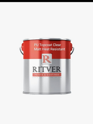 PU TOPCOAT MATT HEAT RESISTANT CLEAR  