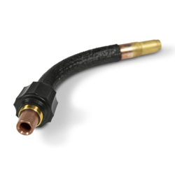MILLER Gasless 7"-60 degree "Q" neck assembly for use with Bernard® IronPro™ Self-Shielded (FCAW) MIG Welding Guns. from ADEX INTL