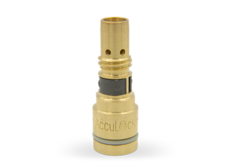 MILLER Bernard® AccuLock™ S Gas Diffuser, small, thread-on, Rear Load liner